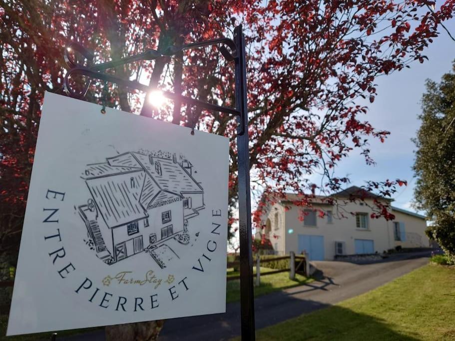 Entre Pierre Et Vigne - Charming Former Winery Farmhouse With Hot Tub & Swimming Pool Monestier  المظهر الخارجي الصورة